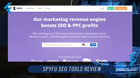 SpyFu SEO tools review .